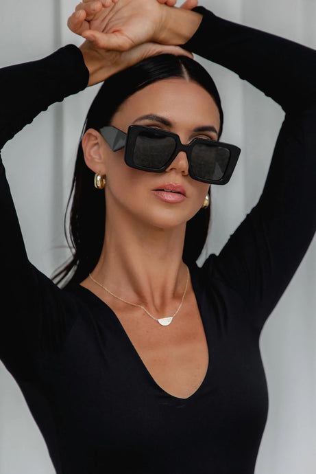 curlewis Black Sunglasses