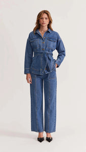 Staple The Label - Alita Denim Shacket,