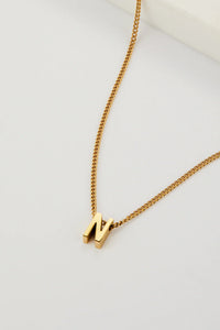 Zafino Letter Necklace letter N