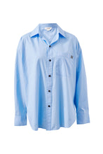 Load image into Gallery viewer, Peta Shirt Organic cotton poplin sky  Blue. Ceres Life