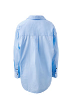 Load image into Gallery viewer, Peta Shirt Organic cotton poplin sky  Blue. Ceres Life