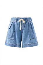 Load image into Gallery viewer, Darcey Denim Shorts Mid Blue