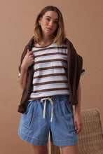 Load image into Gallery viewer, Darcey Denim Shorts Mid Blue
