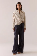 Load image into Gallery viewer, Taven Shirt Latte Stripe
