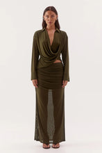 Load image into Gallery viewer, Selen Skirt Olive - Sovere