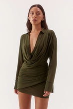 Load image into Gallery viewer, Selene Shirt Dress Olive