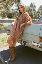 Load image into Gallery viewer, Delilah Mini Dress - Marigold Mustang