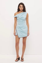 Load image into Gallery viewer, Rocco Mini Dress, Freshwater Blue