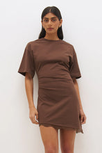 Load image into Gallery viewer, Liora Mini Dress Fudge