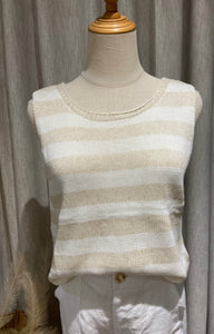 Little Lies - Stripe Spring Tank,