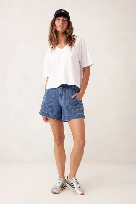 Weekender Denim Short In Fresh Indigo