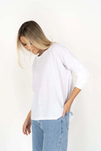 Load image into Gallery viewer, Dippy Longsleeve Tee, White