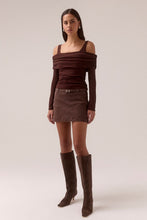 Load image into Gallery viewer, Elaian Long Sleeve Top, Raisin