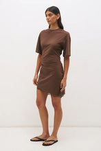 Load image into Gallery viewer, Liora Mini Dress Fudge