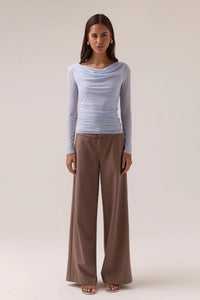 Myriad Cowl Long Sleeve - Cool Blue - Sovere