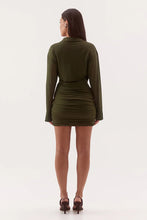 Load image into Gallery viewer, Selene Shirt Dress Olive