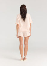 Load image into Gallery viewer, Boxy Tee Stripe Peony