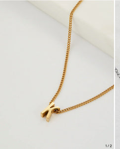 Zafino Letter Necklace letter K