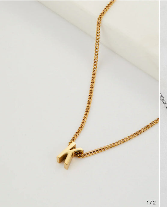 Zafino Letter Necklace letter K