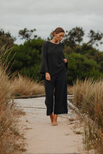 Load image into Gallery viewer, Retreat Cotton Twist Pant, Deep Ocean
