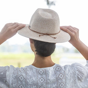 Avoca Flexibraid Fedora Oatmeal BD435