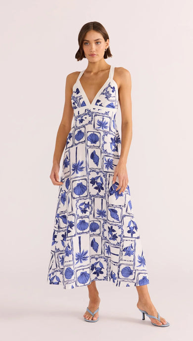 Sylvie Panel Midi Dress- Minkpink
