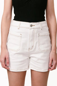 Country Denim - Shorts, Off White