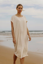 Load image into Gallery viewer, Seabreeze Short Sleeve Tee Dress, Calico