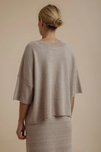 Load image into Gallery viewer, Retreat Cotton Twist Tee Pullover, Sunset