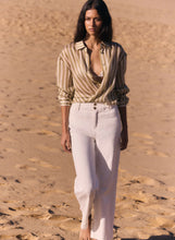 Load image into Gallery viewer, Sahara Shirt, Sage Stripe