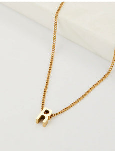 Zafino Letter Necklace letter R
