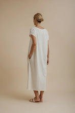 Load image into Gallery viewer, Seabreeze Short Sleeve Tee Dress, Calico
