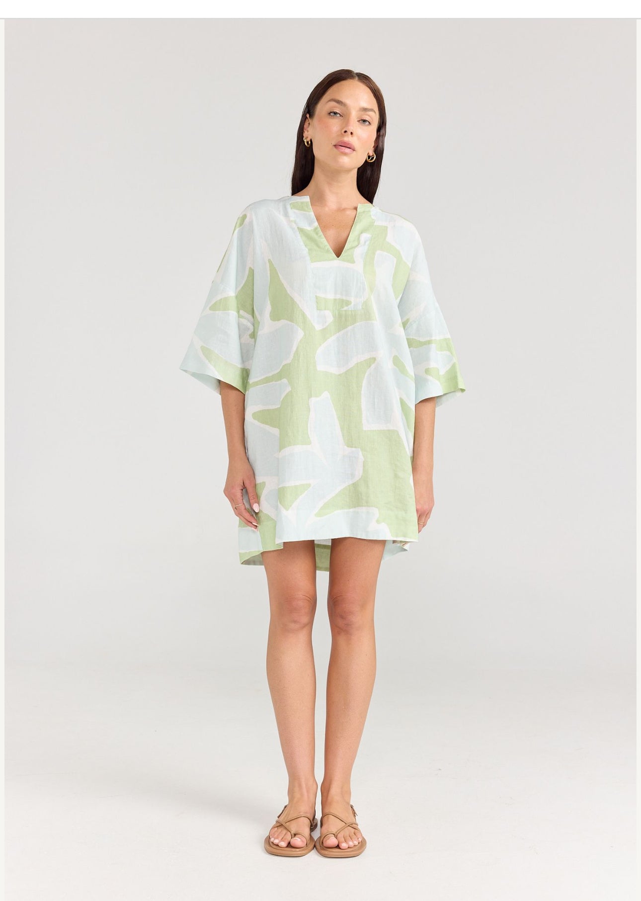 Summer Tunic Aloe Pippa Ridley – Dune Design and Homewares