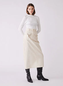 Esmaee - Uptown Skirt, Bone