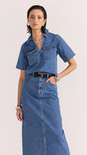Load image into Gallery viewer, Alden Denim Maxi skirt