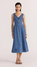 Load image into Gallery viewer, Alden denim midi dress - Staple the label