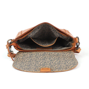 BL-41  Abash  Leather Bag Tan