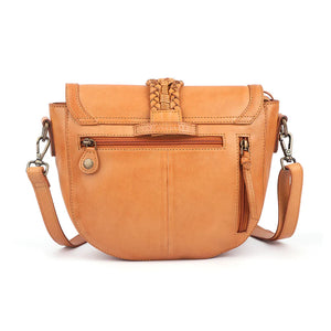 BL-41  Abash  Leather Bag Tan