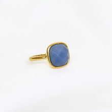 Load image into Gallery viewer, love lunamei  Adventurine Ring Gold size 8