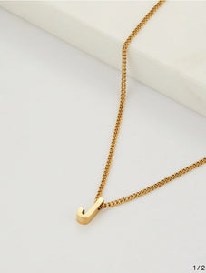 Zafino Letter Necklace letter J