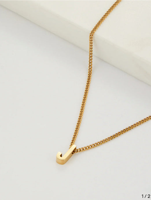 Zafino Letter Necklace letter J