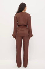 Load image into Gallery viewer, Imprint Kimono Top, Nutmeg