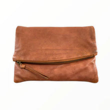 Load image into Gallery viewer, Enamel Leather Bag, Natural BL03