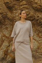 Load image into Gallery viewer, Retreat Cotton Twist Tee Pullover, Sunset