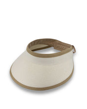 Load image into Gallery viewer, Isla Visor Beige / Choc  BD670