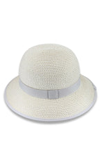 Load image into Gallery viewer, Clara Cloche Ivory / Grey BD834