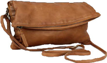 Load image into Gallery viewer, Enamel Leather Bag, Natural BL03
