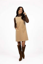 Load image into Gallery viewer, Nova Cord Dress wheat - Humidity
