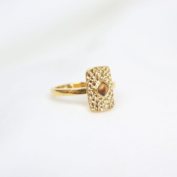 Love Lunamei Clarity Ring Gold