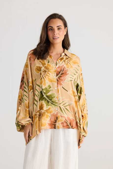 Holiday Collective - Cliffside Shirt, Majesty Palm